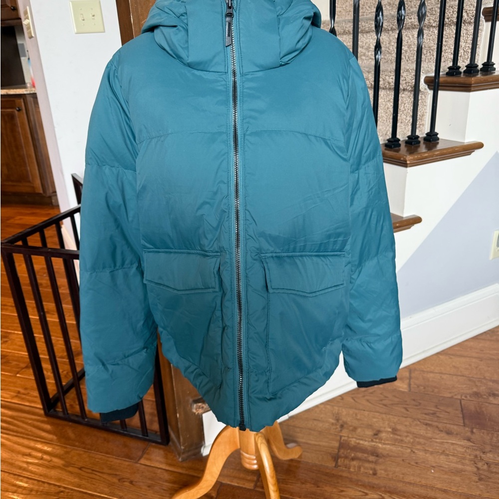 Alpine Design Teal Puffer Jacket - image 1